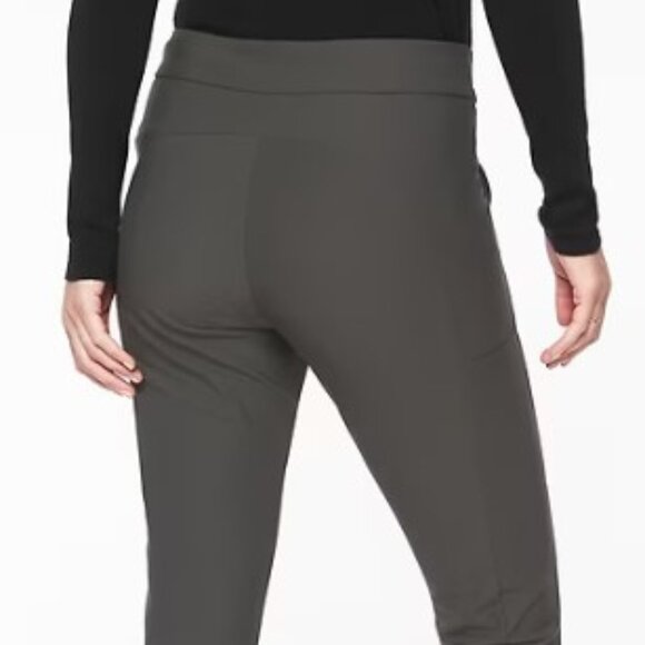 Athleta Stellar Tight Pants Size 26 NWT Greige Cuffed Ankle Legging  2X-3X - Picture 1 of 10